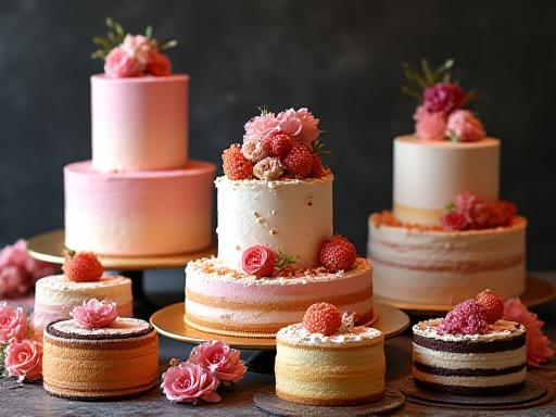 Koleksi kek artisan Ambrosia Bakes